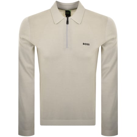 Product Image for BOSS Momentum Lite Knit Jumper Beige