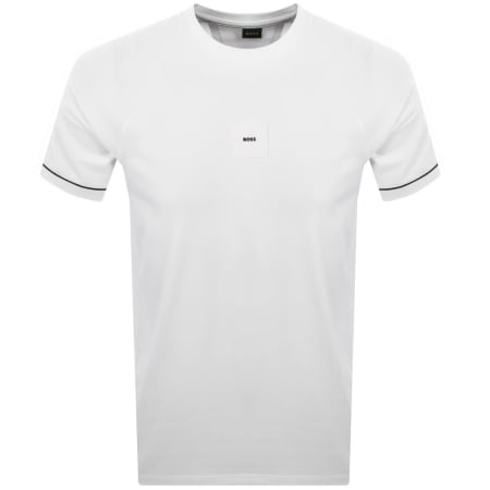 Product Image for BOSS Tee Rib AC T Shirt White