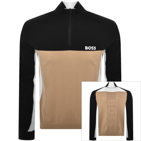 Product Image for BOSS Hydro X Half Zip Jumper Black