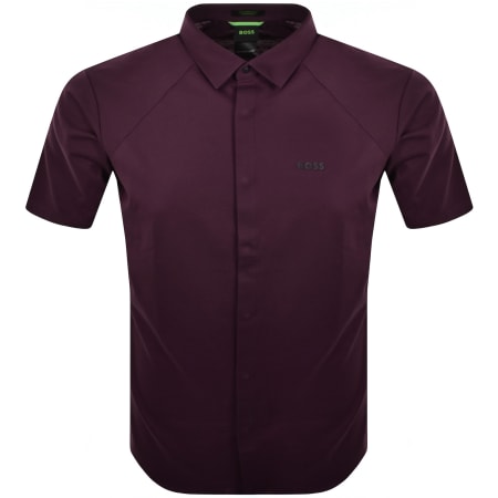 Product Image for BOSS B Excurse S Short Sleeve Shirt Burgundy