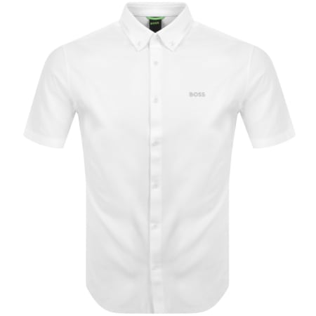 Product Image for BOSS B Motion Short Sleeve Shirt White