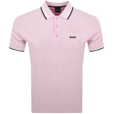 Product Image for BOSS Paddy Polo T Shirt Pink