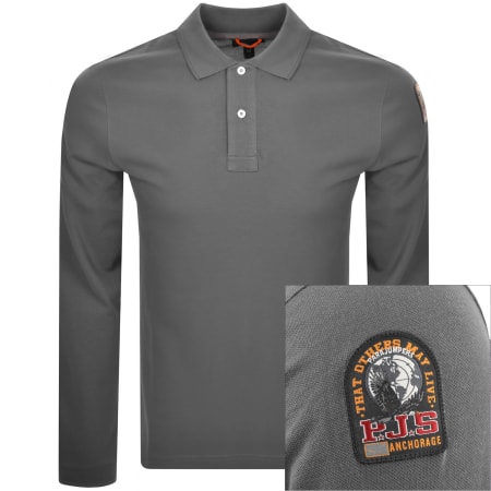 Product Image for Parajumpers Oberon Polo T Shirt Grey