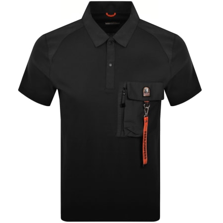Product Image for Parajumpers Rescue Polo T Shirt Black