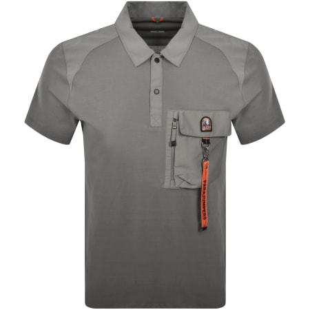 Product Image for Parajumpers Rescue Polo T Shirt Grey