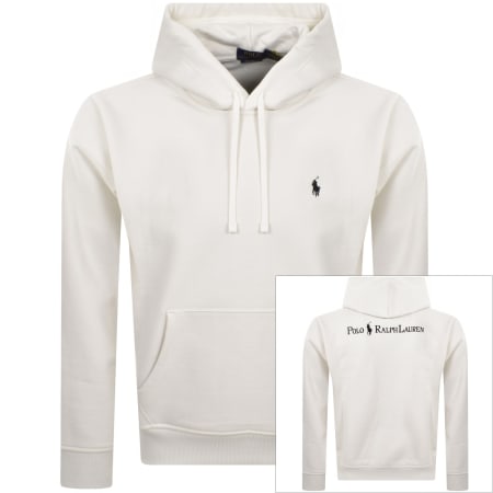 Product Image for Ralph Lauren Pullover Hoodie White