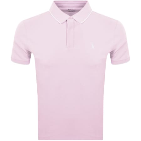 Product Image for Ralph Lauren Custom Slim Polo T Shirt Pink