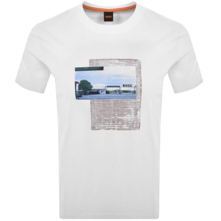 Product Image for BOSS Te OnTheWay T Shirt White