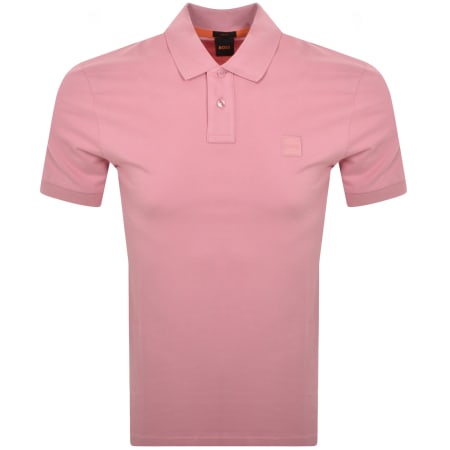 Product Image for BOSS Passenger Polo T Shirt Pink