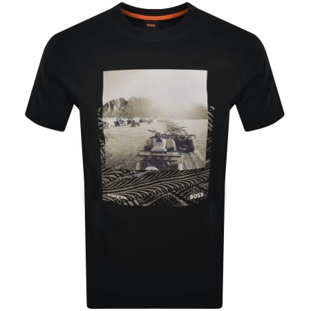 Product Image for BOSS Te Dunetrace T Shirt Black