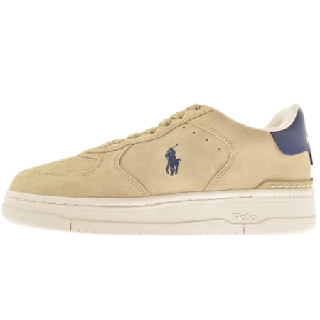 Product Image for Ralph Lauren Masters CRT Trainers Brown