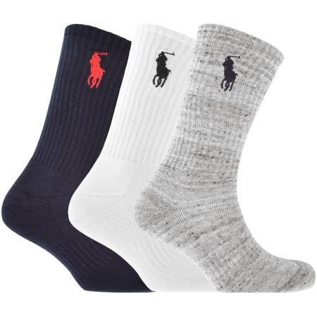 Product Image for Ralph Lauren 3 Pack Socks Navy