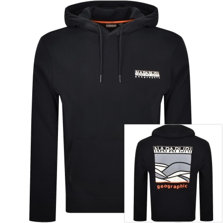 Product Image for Napapijri Sovana Relaxed Fit Hoodie Black