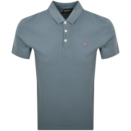 Product Image for Napapijri Ealis Short Sleeve Polo T Shirt Blue
