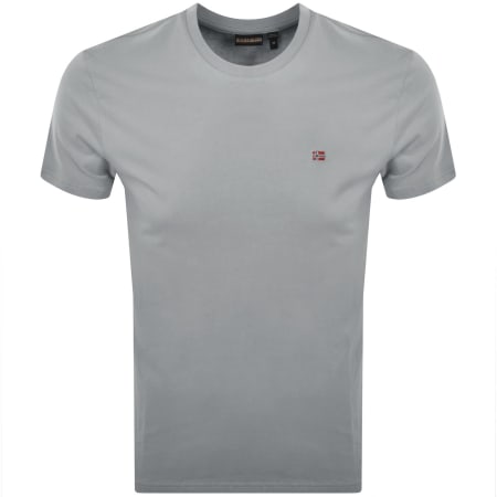 Product Image for Napapijri Salis Sum Logo T Shirt Grey