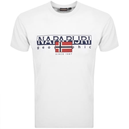 Product Image for Napapijri S Aylmer T Shirt White