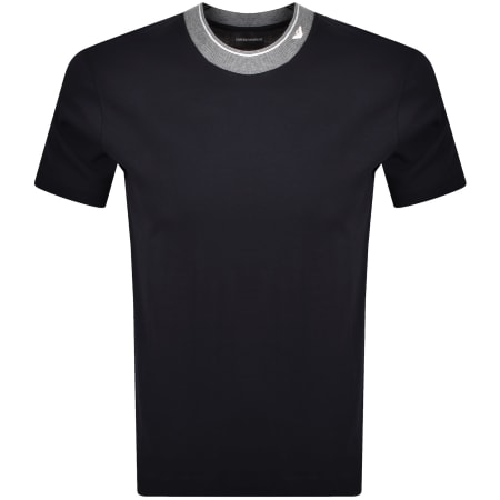 Product Image for Emporio Armani Crew Neck T Shirt Navy