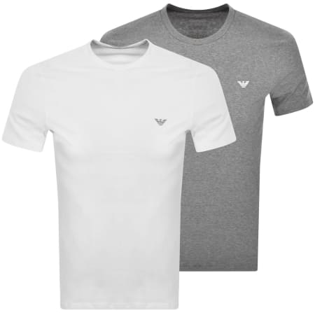 Product Image for Emporio Armani 2 Pack Logo T Shirts