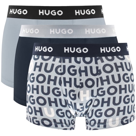 Product Image for HUGO 3 Pack Trunks Blue