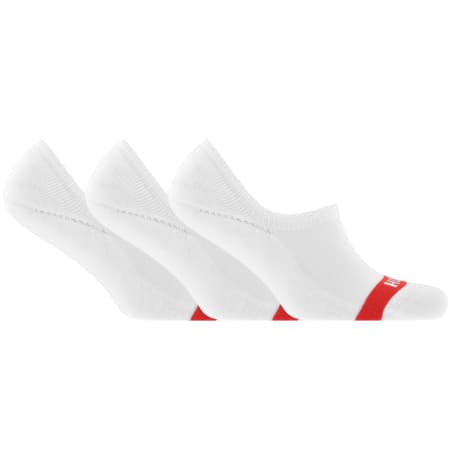 Product Image for HUGO 3 Pack Low Cut Socks White