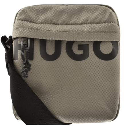 Product Image for HUGO Shaun Zip Bag Brown