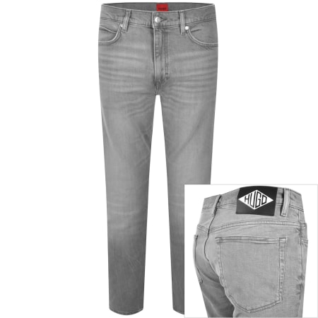 Product Image for HUGO 708 Slim Fit Mid Wash Jeans Grey