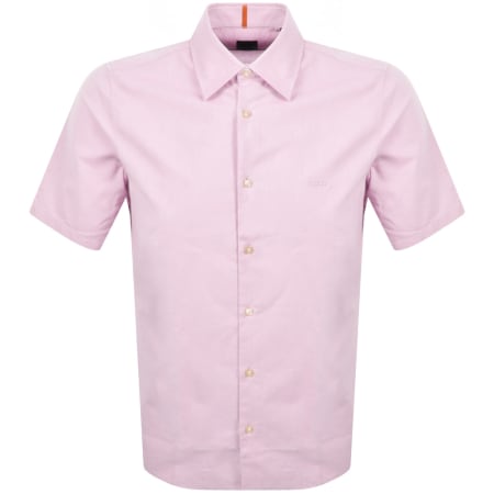 Product Image for BOSS Rash 2 Short Sleeved Shirt Pink