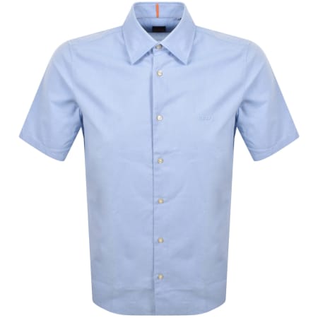 Product Image for BOSS Rash 2 Short Sleeved Shirt Blue