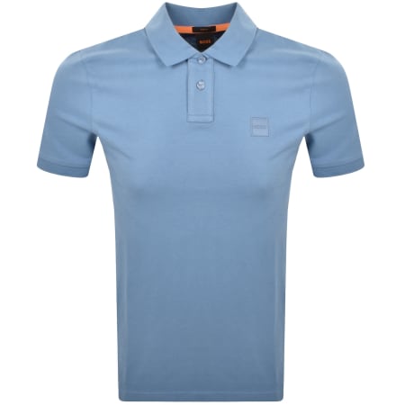 Product Image for BOSS Slim Fit Passenger Polo T Shirt Blue