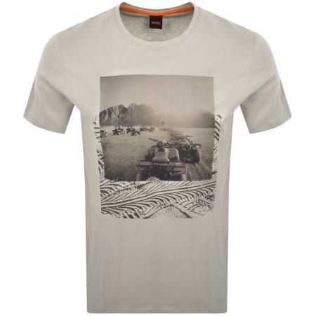 Product Image for BOSS Dunetrace T Shirt Beige