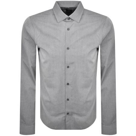 Product Image for Armani Exchange Patterned Shirt Navy