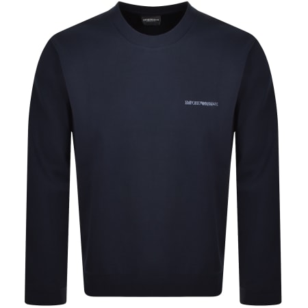 Product Image for Emporio Armani Loungewear Sweatshirt Navy