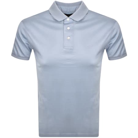 Product Image for Emporio Armani Short Sleeved Polo T Shirt Blue