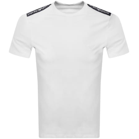 Product Image for Emporio Armani Logo T Shirt White