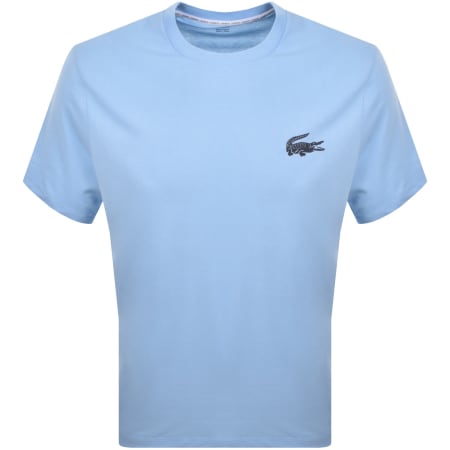 Product Image for Lacoste Loungewear Logo T Shirt Blue