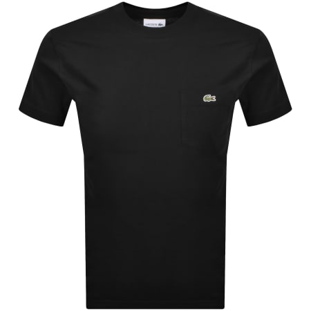 Product Image for Lacoste Logo T Shirt Black
