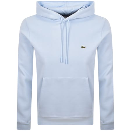 Product Image for Lacoste Logo Pullover Hoodie Blue