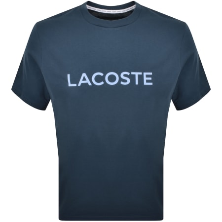 Product Image for Lacoste Loungewear Logo T Shirt Blue