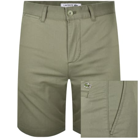 Product Image for Lacoste Slim Fit Denim Shorts Green