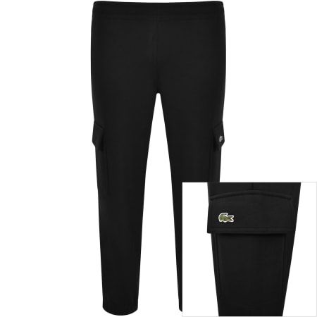 Product Image for Lacoste Cargo Joggers Black