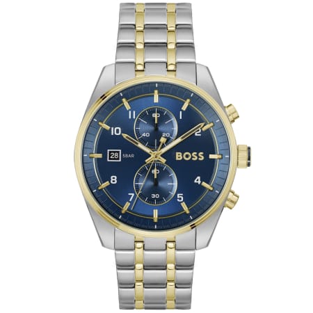 Product Image for BOSS Skytraveller Watch Silver