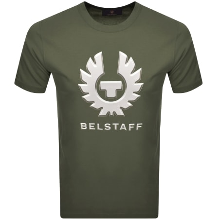 Product Image for Belstaff Liquify Graphic T Shirt Surplus Green