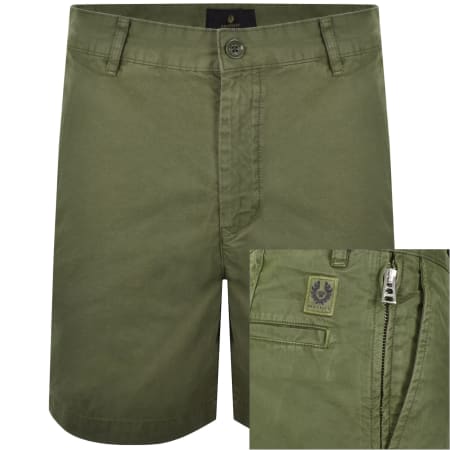Product Image for Belstaff Rally Shorts Dark Surplus Green