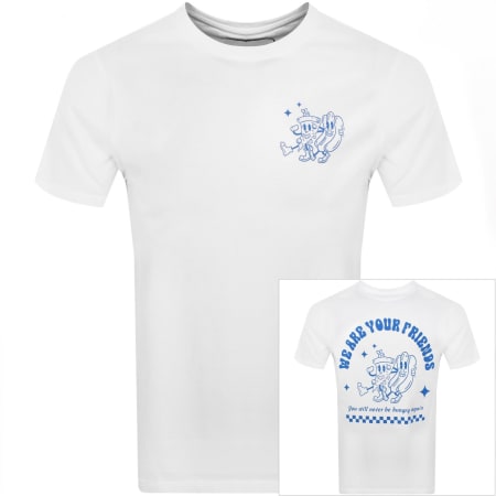 Product Image for Farah Limscott Graphic T Shirt White