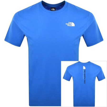 Product Image for The North Face Vertical T Shirt Hero Blue
