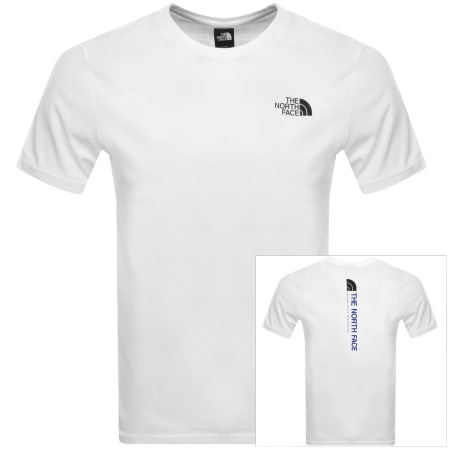 Product Image for The North Face Vertical T Shirt White