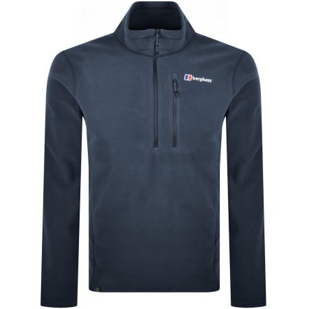 Product Image for Berghaus Prism Micro Half Zip Sweatshirt Navy