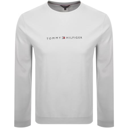 Product Image for Tommy Hilfiger Lounge Logo Sweatshirt Grey