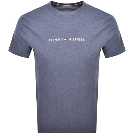 Product Image for Tommy Hilfiger Logo T Shirt Blue