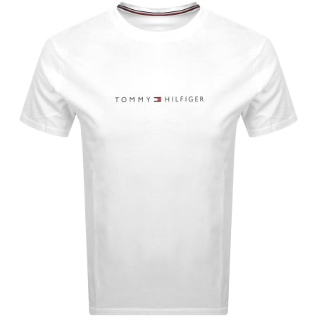 Product Image for Tommy Hilfiger Logo T Shirt White